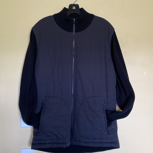 Banana Republic Men’s quilted combo jacket size L - Picture 1 of 15